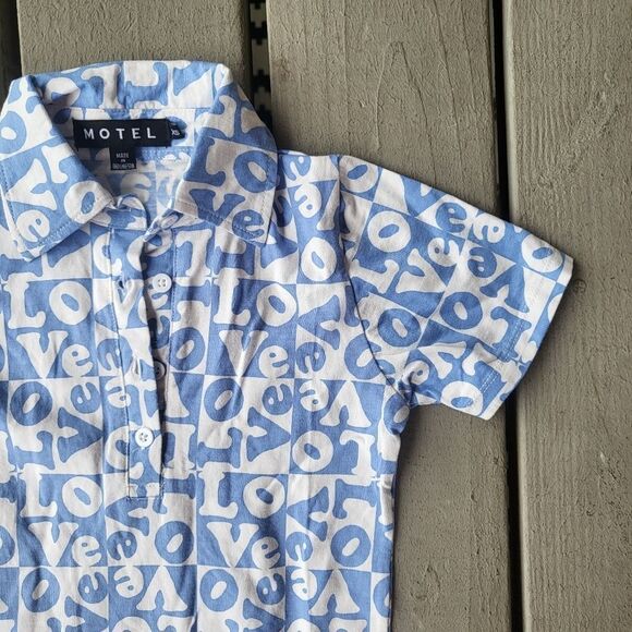 Princess Polly Motel Jeeves Love Checkered Fitted Short Sleeve Mini Dres… - Picture 9 of 12